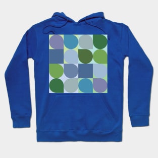 Midcentury Seasons Pattern Spring Hoodie